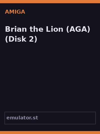 Brian the Lion