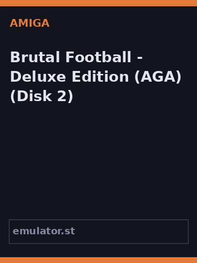 Brutal Football - Deluxe Edition