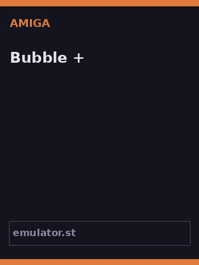 Bubble +