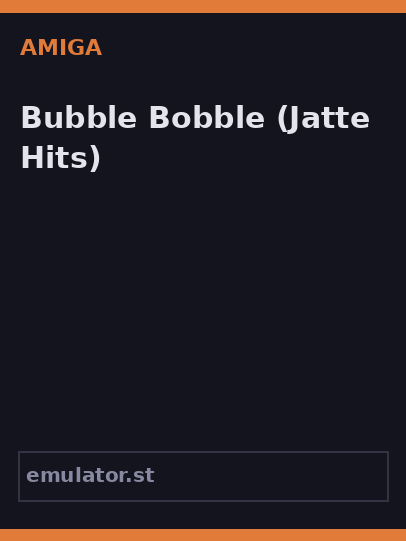 Bubble Bobble