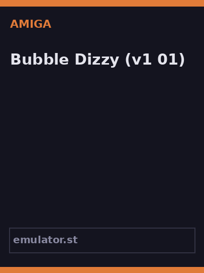 Bubble Dizzy