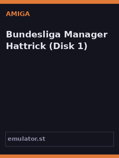 Bundesliga Manager Hattrick