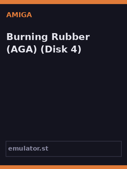 Burning Rubber