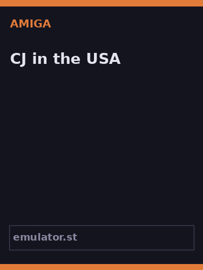 CJ in the USA