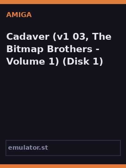 Cadaver