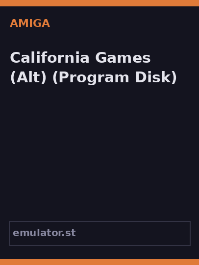 California Games