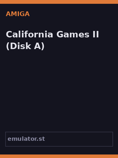 California Games II