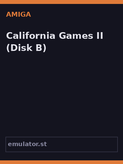 California Games II