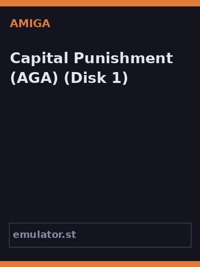 Capital Punishment