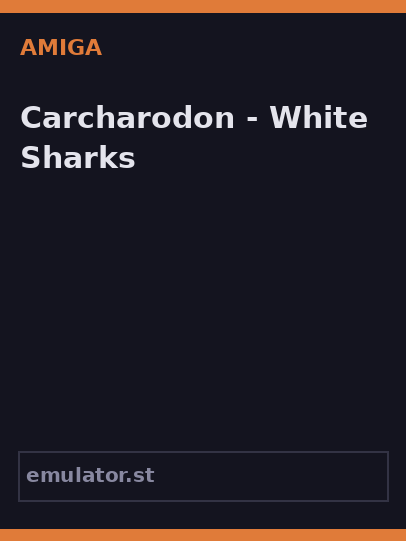 Carcharodon - White Sharks