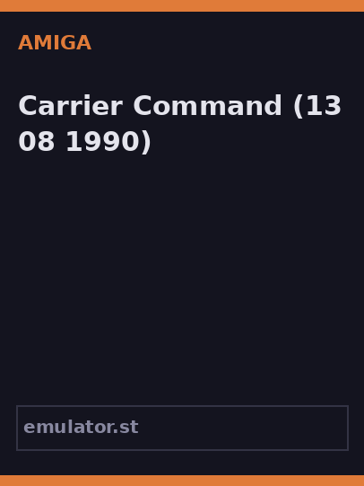 Carrier Command