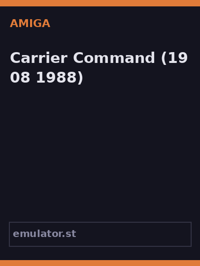 Carrier Command