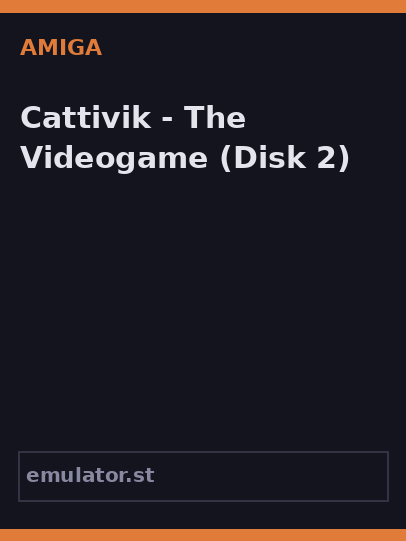 Cattivik - The Videogame