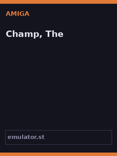 Champ, The