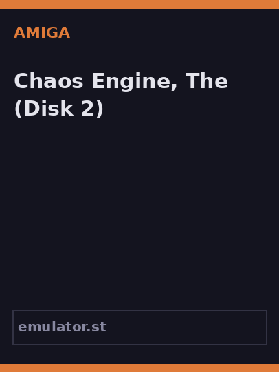 Chaos Engine, The