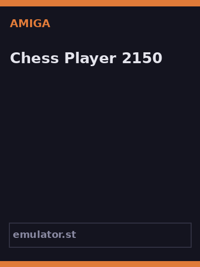 Chess Player 2150