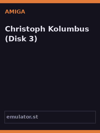 Christoph Kolumbus