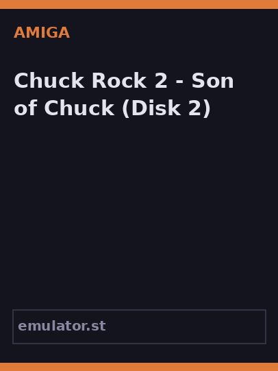 Chuck Rock 2 - Son of Chuck
