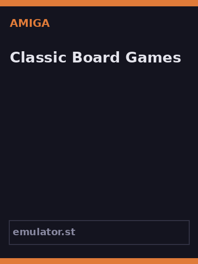 Classic Board Games