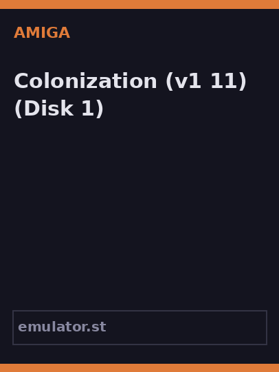 Colonization