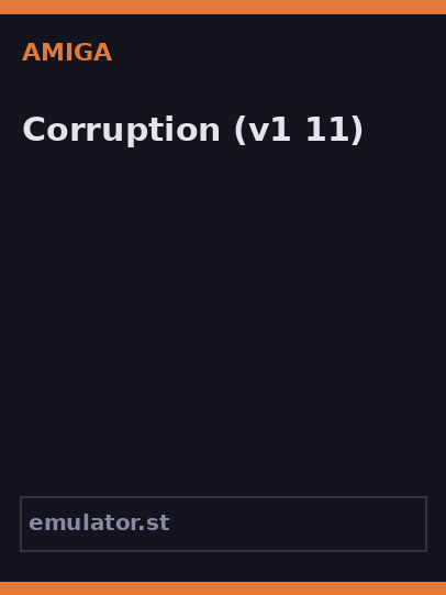 Corruption