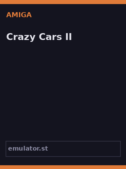Crazy Cars II