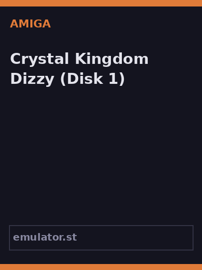 Crystal Kingdom Dizzy