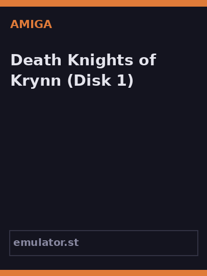 Death Knights of Krynn