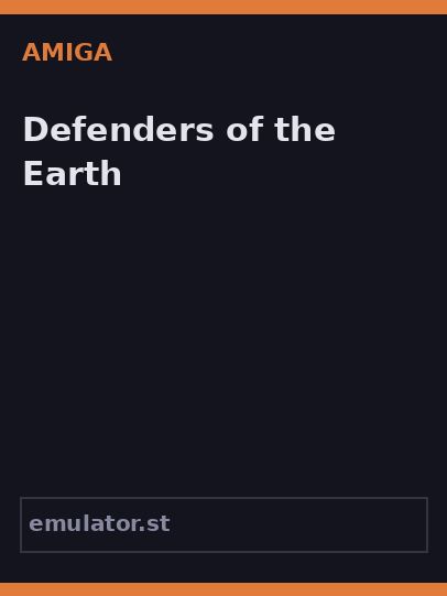 Defenders of the Earth
