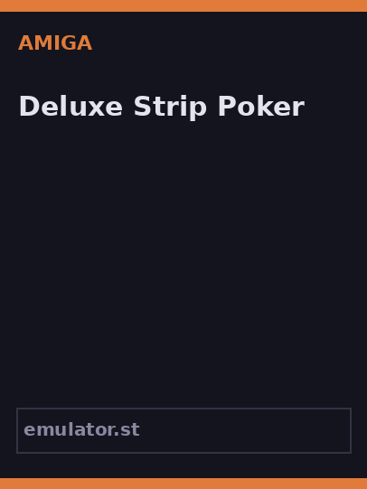Deluxe Strip Poker