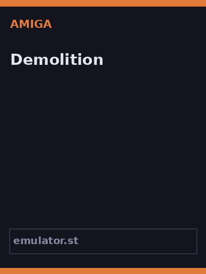 Demolition
