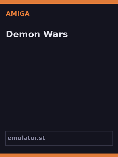 Demon Wars