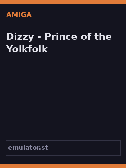 Dizzy - Prince of the Yolkfolk