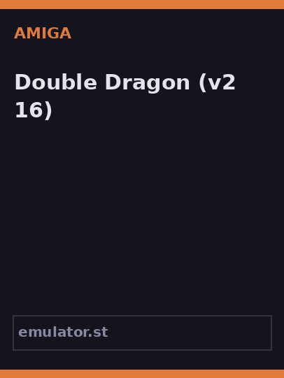 Double Dragon