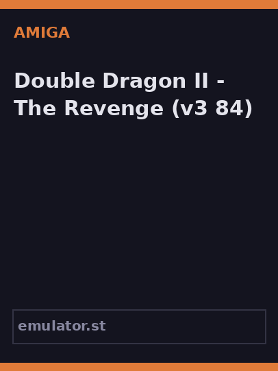 Double Dragon II - The Revenge