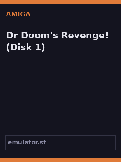 Dr. Doom's Revenge!