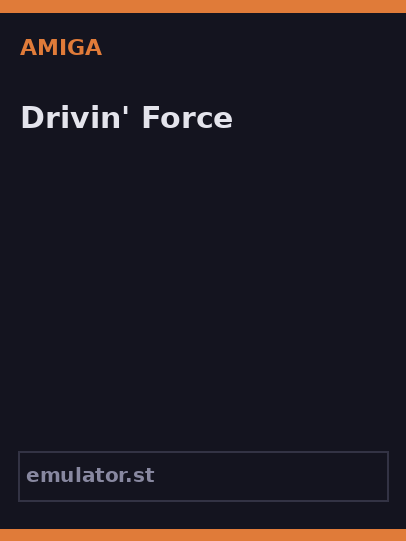 Drivin' Force