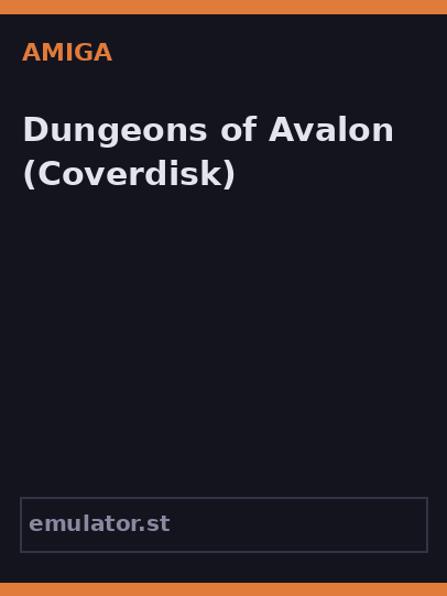 Dungeons of Avalon