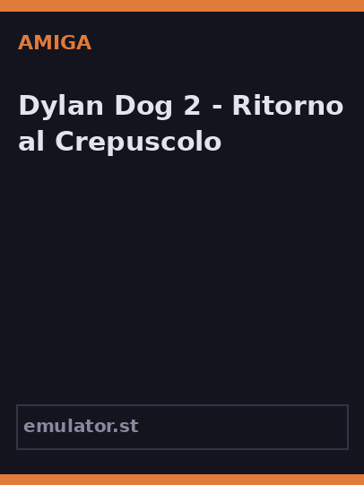 Dylan Dog 2 - Ritorno al Crepuscolo