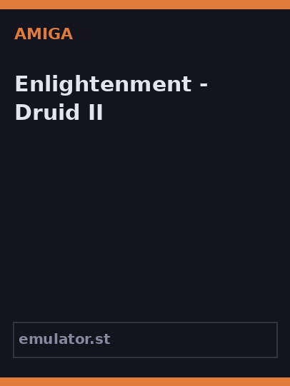 Enlightenment - Druid II