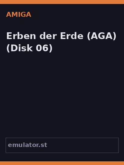 Erben der Erde