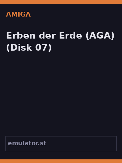 Erben der Erde