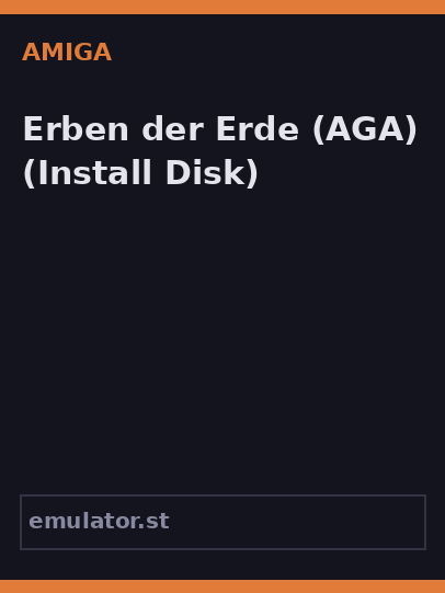 Erben der Erde