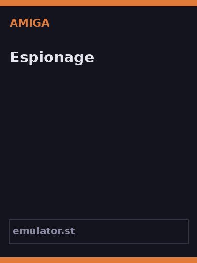 Espionage