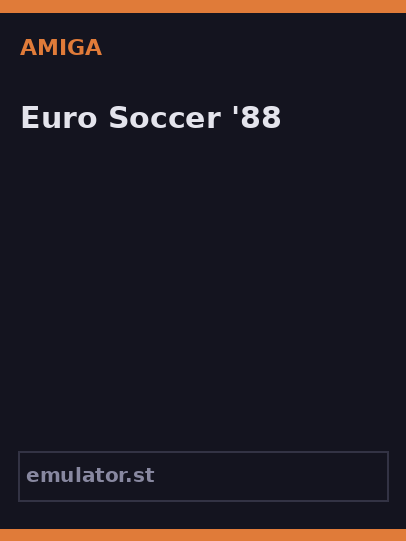 Euro Soccer '88