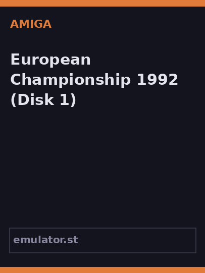 European Championship 1992
