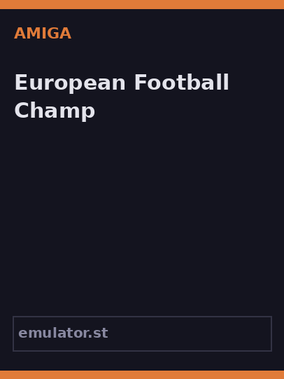 European Football Champ