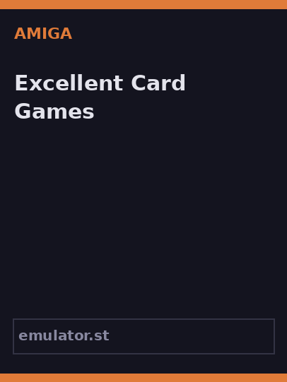 Excellent Card Games