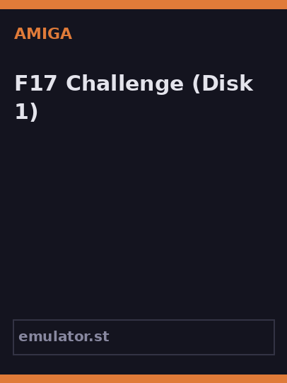 F17 Challenge