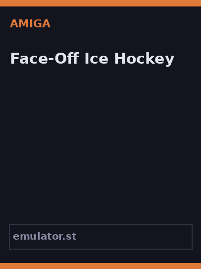 Face-Off Ice Hockey